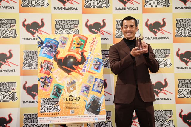 伊藤英明、“ドズルの怨念”エフェクト付きビグ・ザムを徹底解説！「TAMASHII NATION 2024」オープニングセレモニー（7枚目）