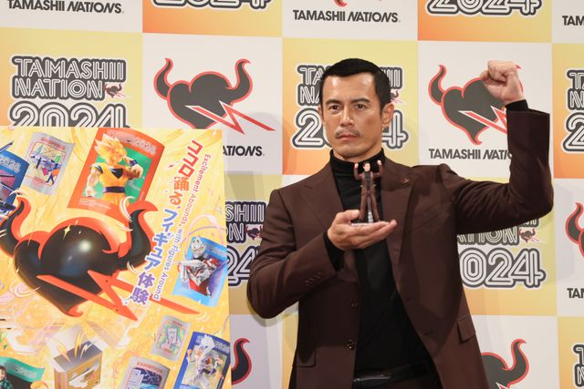 伊藤英明、“ドズルの怨念”エフェクト付きビグ・ザムを徹底解説！「TAMASHII NATION 2024」オープニングセレモニー（9枚目）