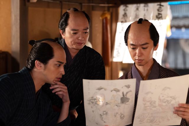 力の差を感じた蔦重（横浜流星）は…大河ドラマ「べらぼう～蔦重栄華乃夢噺～」第21回：フォトギャラリー