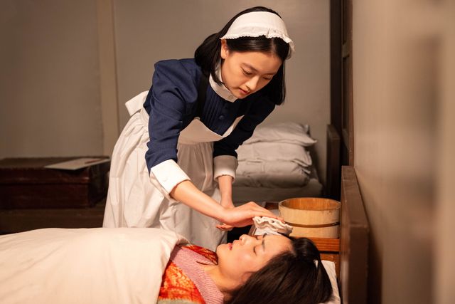 【画像10枚】朝ドラ「風、薫る」女郎（村上穂乃佳）が一命を取り留めて…第49回場面写真（2枚目）