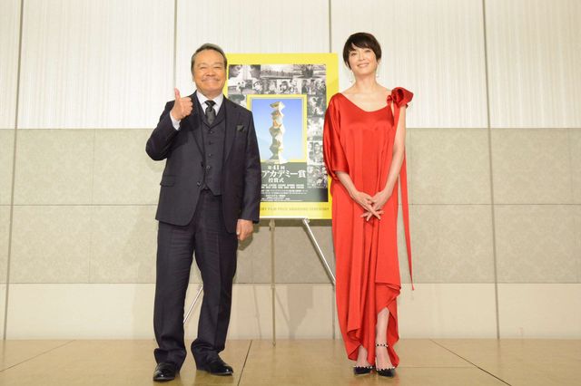 宮沢りえと西田敏行の注目の俳優は…第41回日本アカデミー賞優秀賞発表記者会見（10枚目）