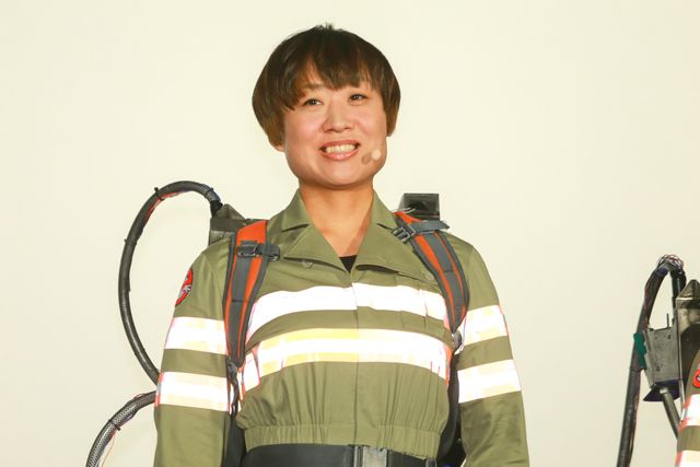 「南海キャンディーズの解散は？」にしずちゃんは…映画『ゴーストバスターズ』日本語吹き替え版3D特別上映会イベントフォトギャラリー（5枚目）