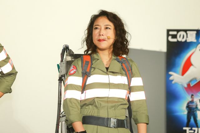 「南海キャンディーズの解散は？」にしずちゃんは…映画『ゴーストバスターズ』日本語吹き替え版3D特別上映会イベントフォトギャラリー（8枚目）