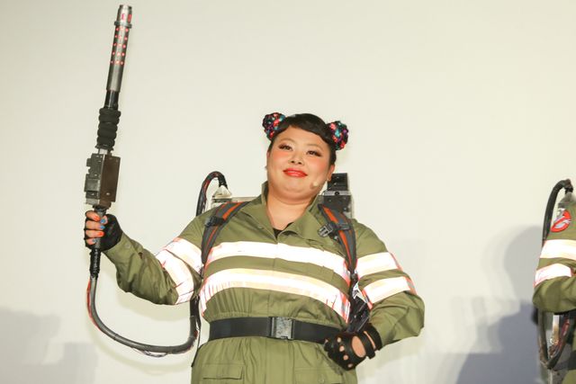 「南海キャンディーズの解散は？」にしずちゃんは…映画『ゴーストバスターズ』日本語吹き替え版3D特別上映会イベントフォトギャラリー（9枚目）