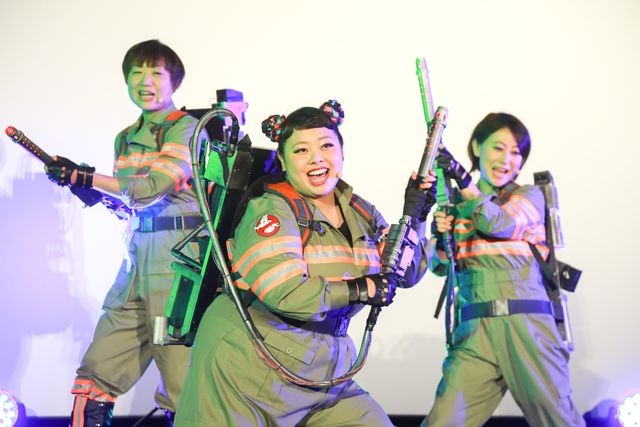 「南海キャンディーズの解散は？」にしずちゃんは…映画『ゴーストバスターズ』日本語吹き替え版3D特別上映会イベントフォトギャラリー（12枚目）