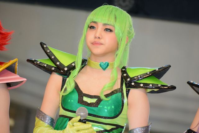 キューティーハニー役の上西恵ら役衣装で登場！舞台「Cutie Honey Emotional」製作発表会（4枚目）