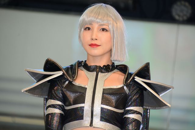 キューティーハニー役の上西恵ら役衣装で登場！舞台「Cutie Honey Emotional」製作発表会（5枚目）