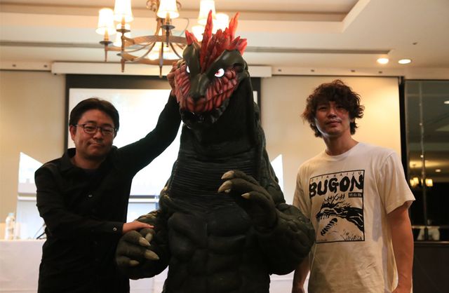 田口清隆監督×青柳尊哉『怪獣の湯　大怪獣ブゴン』制作記者会見：フォトギャラリー