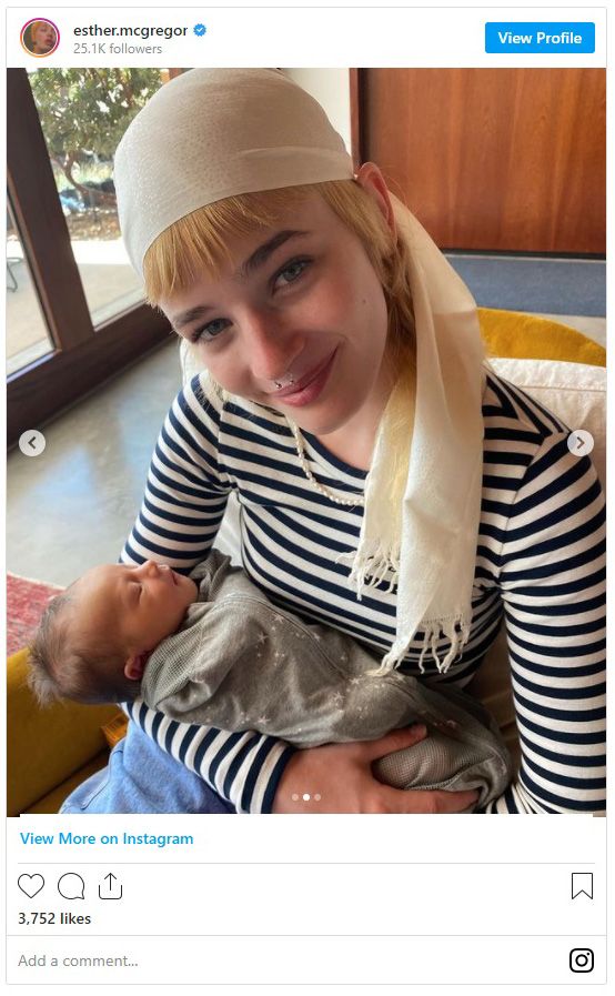 ユアン・マクレガー＆メアリー・エリザベス・ウィンステッドの第1子（4枚目）