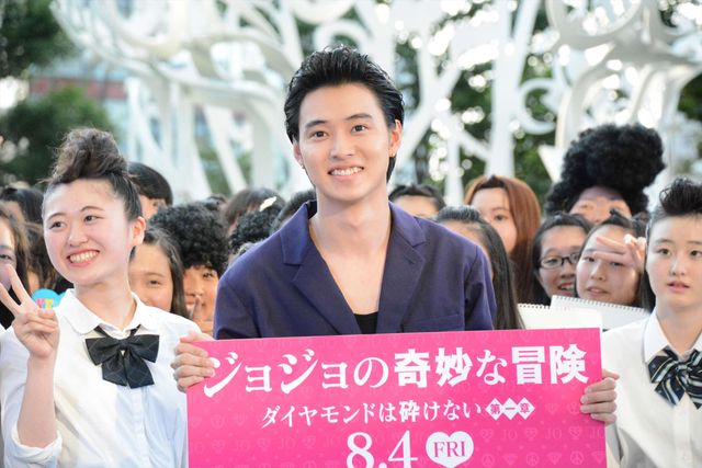 ビシっとリーゼントで決める山崎賢人 - ジョジョリーゼント部キックオフイベント（10枚目）