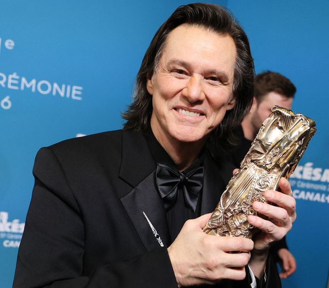 第51回セザール賞授賞式でのジム・キャリー