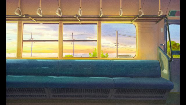 実写映画『ルックバック』劇中ロトスコープアニメーションスチール（3枚目）