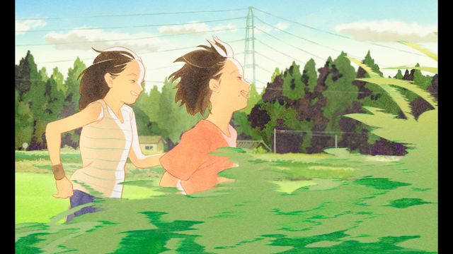 実写映画『ルックバック』劇中ロトスコープアニメーションスチール（4枚目）