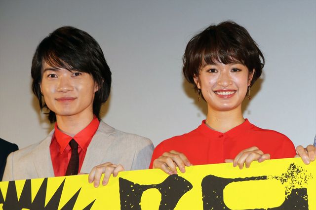 いい笑顔！神木隆之介、門脇麦ら登壇『太陽』初日舞台あいさつギャラリー：フォトギャラリー