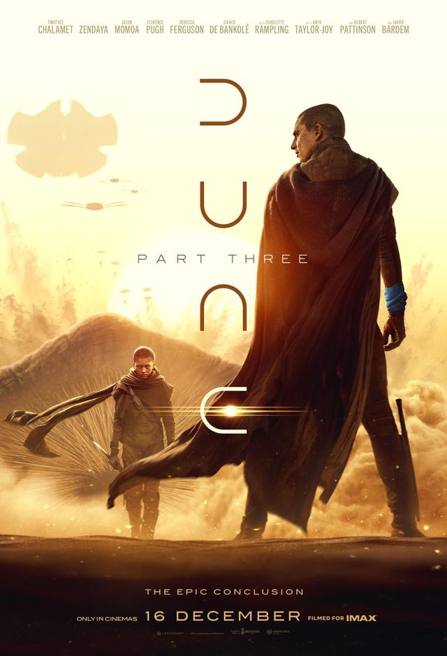 『デューン　砂の惑星PART3』海外版ポスタービジュアル