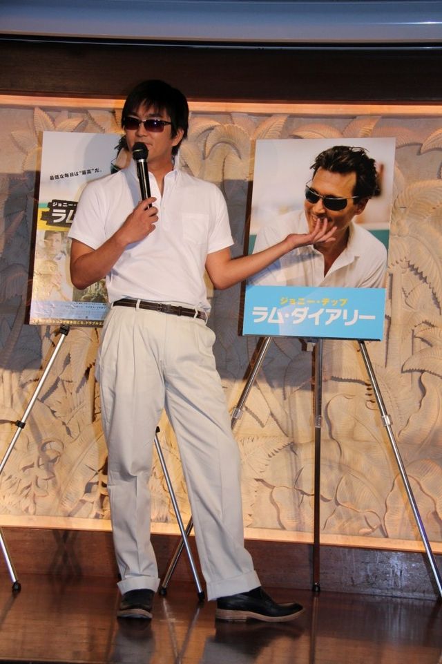 映画『ラム・ダイアリー』公開記念イベント写真ギャラリー（3枚目）