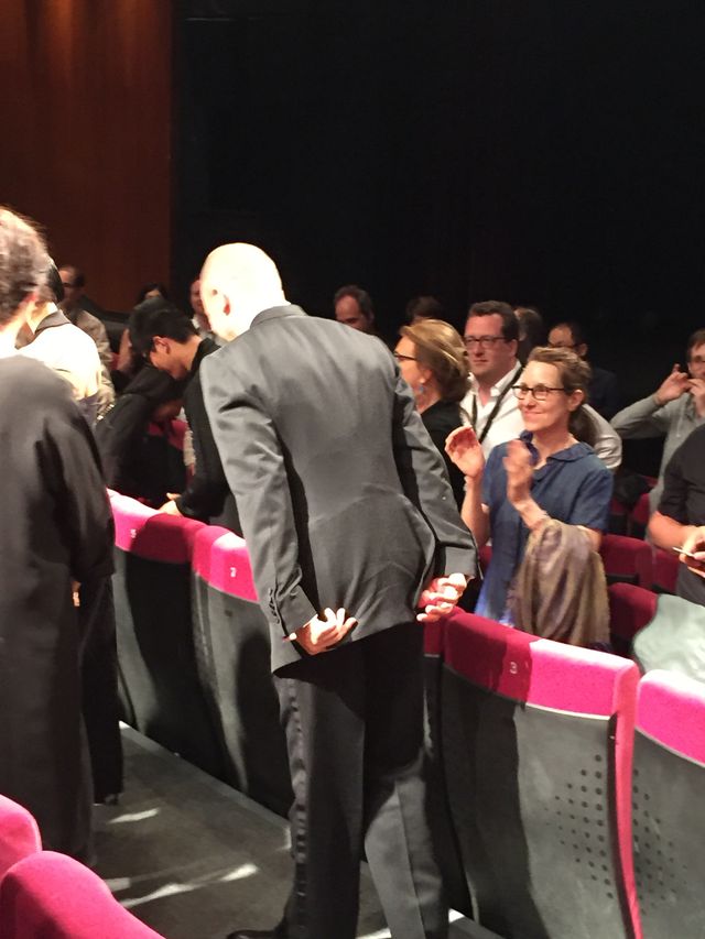 カンヌでのスタンディングオベーションに笑顔を見せる深津絵里！第68回カンヌ国際映画祭『岸辺の旅』公式上映フォトギャラリー（24枚目）