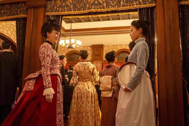 【画像6枚】朝ドラ「風、薫る」捨松（多部未華子）の鹿鳴館に対する思いとは…第13回場面写真（2枚目）