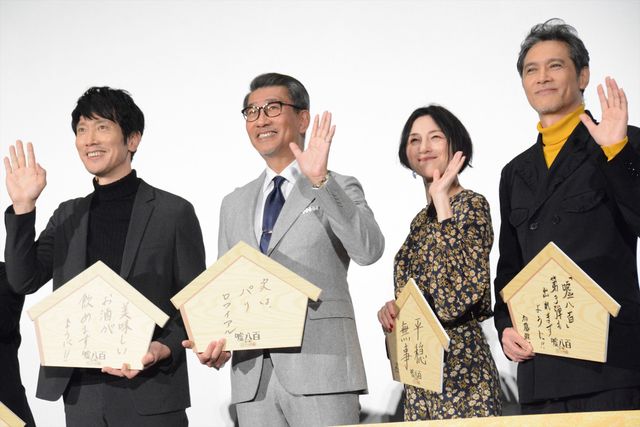 中井貴一＆佐々木蔵之介タッグ再び！『嘘八百　京町ロワイヤル』初日舞台あいさつ（10枚目）