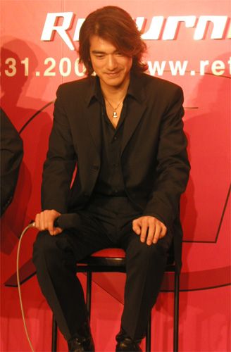 金城武主演『Returner リターナー』製作記者発表（3枚目）