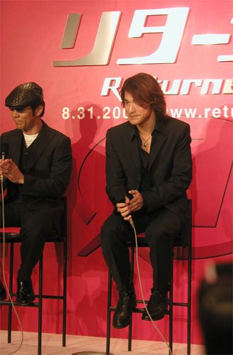 金城武主演『Returner リターナー』製作記者発表（6枚目）