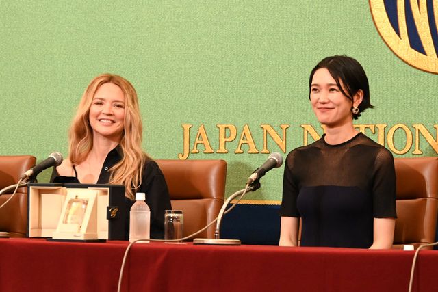 カンヌ女優賞！ヴィルジニー・エフィラ＆岡本多緒『急に具合が悪くなる』受賞凱旋記者会見（2枚目）