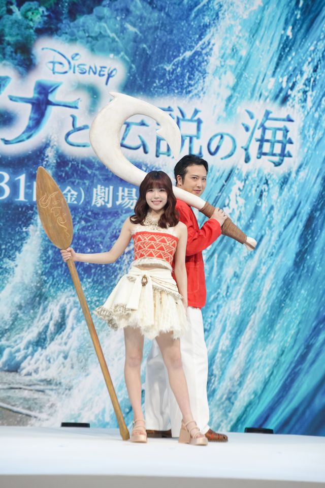 モアナ声優ME:I・TSUZUMI、劇中歌を生歌唱！実写版『モアナと伝説の海』スペシャルイベント（5枚目）