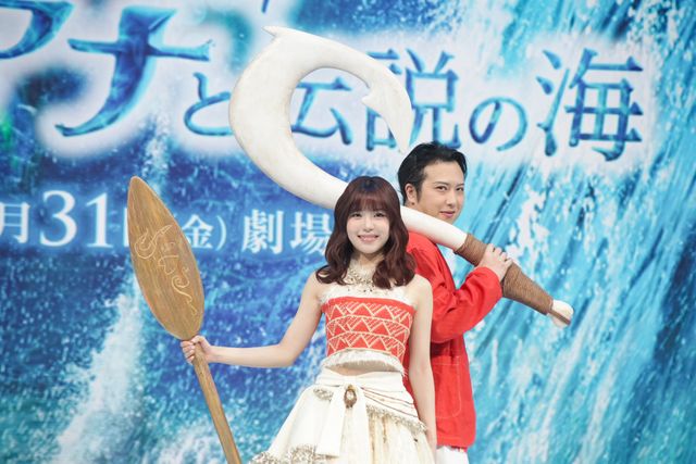 モアナ声優ME:I・TSUZUMI、劇中歌を生歌唱！実写版『モアナと伝説の海』スペシャルイベント（6枚目）