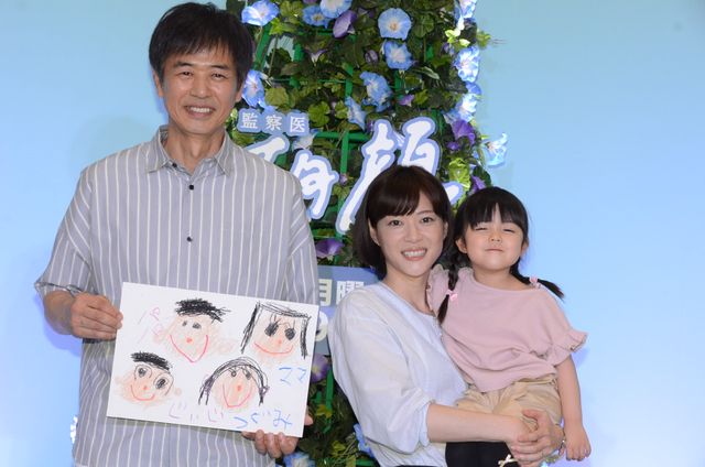 月9「監察医 朝顔」上野樹里、加藤柚凪、時任三郎“ファミリー”集合（3枚目）