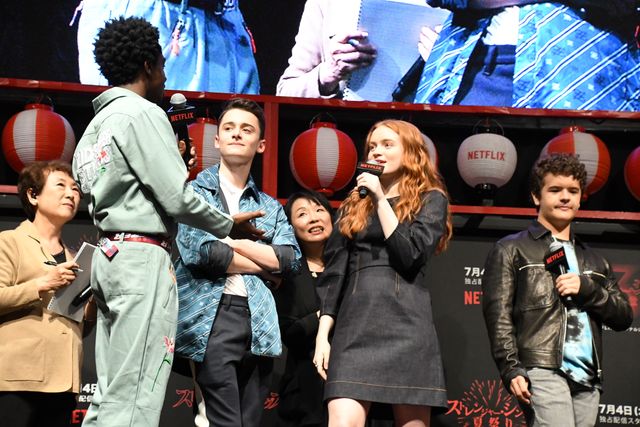 「ストレンジャー・シングス」キャスト4名が来日！日本のファンも歓迎！（27枚目）