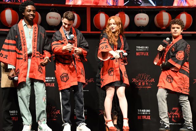 「ストレンジャー・シングス」キャスト4名が来日！日本のファンも歓迎！（28枚目）