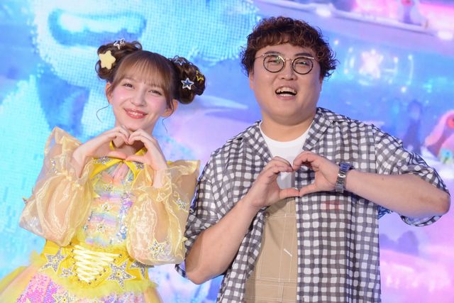 FRUITS ZIPPER早瀬ノエル、“公式お兄ちゃん”マユリカ中谷と再会!『星つなぎのエリオ』ホシカドOPENイベント:フォトギャラリー