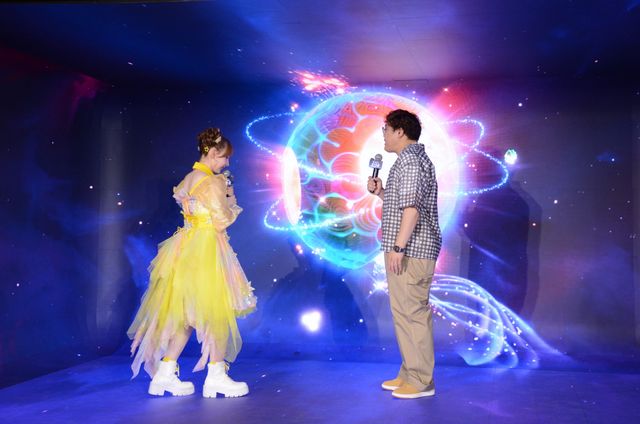 FRUITS ZIPPER早瀬ノエル、“公式お兄ちゃん”マユリカ中谷と再会！『星つなぎのエリオ』ホシカドOPENイベント（8枚目）