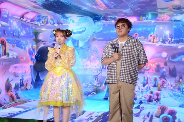 FRUITS ZIPPER早瀬ノエル、“公式お兄ちゃん”マユリカ中谷と再会！『星つなぎのエリオ』ホシカドOPENイベント（12枚目）