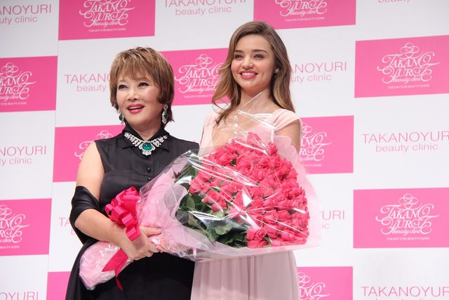 ミランダ・カー「たかの友梨」新CMに起用！記者発表会見フォトギャラリー（16枚目）