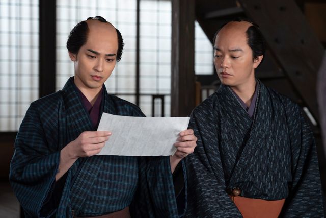 「べらぼう」喜多川歌麿（染谷将太）、てい（橋本愛）、大田南畝（桐谷健太）らビジュアル（2枚目）