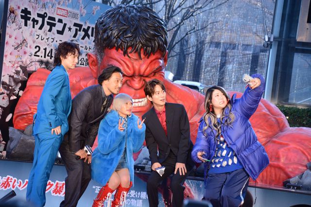 超巨大レッドハルクトラックがお披露目！『キャプテン・アメリカ：ブレイブ・ニュー・ワールド』キックオフイベント（2枚目）