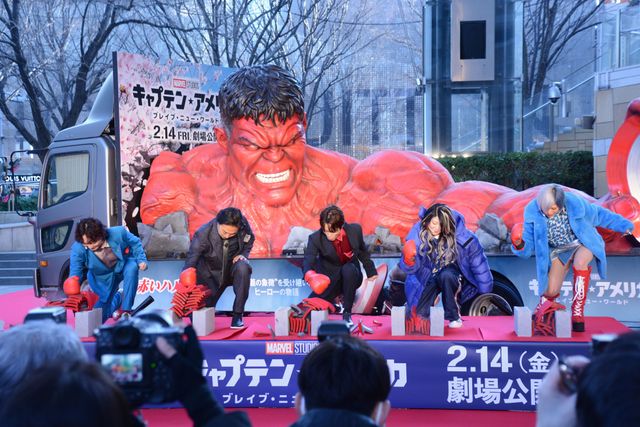 超巨大レッドハルクトラックがお披露目！『キャプテン・アメリカ：ブレイブ・ニュー・ワールド』キックオフイベント（4枚目）