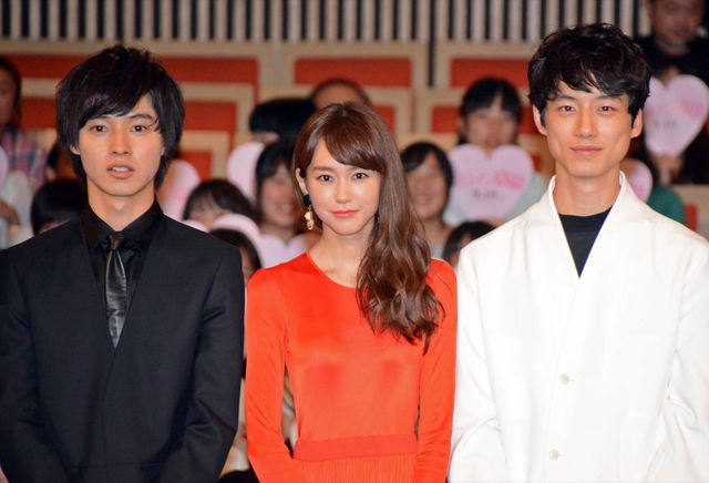 山崎賢人＆坂口健太郎が桐谷美玲をエスコート！『ヒロイン失格』ジャパンプレミアフォトギャラリー（18枚目）