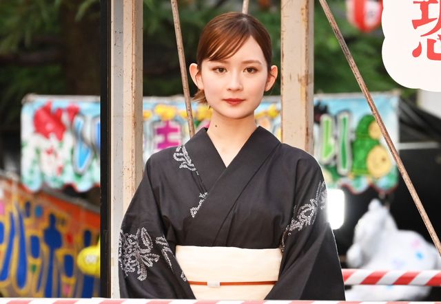 Snow Man渡辺翔太・畑芽育がキュートな浴衣姿でサプライズ登場『事故物件ゾク　恐い間取り』夏祭りイベント（4枚目）