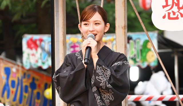 Snow Man渡辺翔太・畑芽育がキュートな浴衣姿でサプライズ登場『事故物件ゾク　恐い間取り』夏祭りイベント（5枚目）