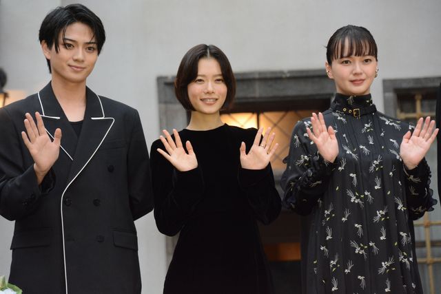杉咲花・多部未華子・岩瀬洋志、旧細川公爵邸に登場！海野つなみ原作「クロエマ」配信記念イベント（3枚目）