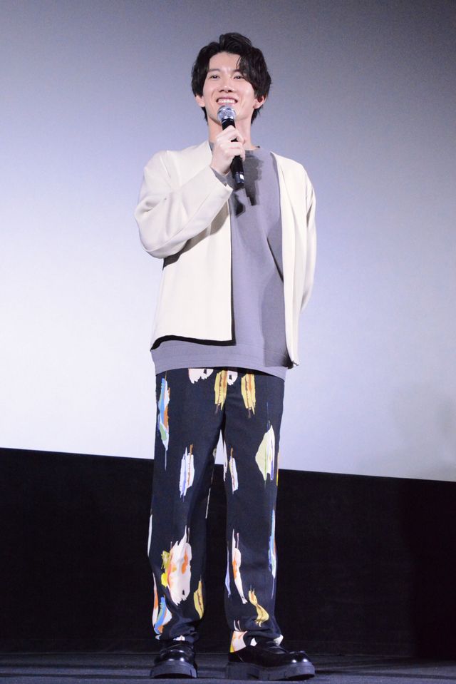 高橋健介＆赤澤遼太郎の仲良しショット！『アキはハルとごはんを食べたい 2杯目！』公開記念舞台あいさつ（5枚目）