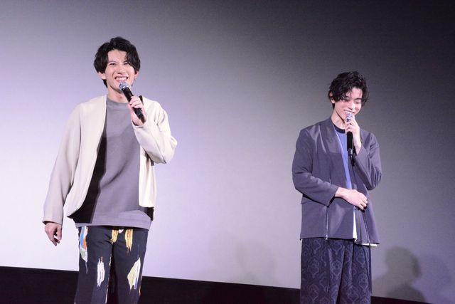 高橋健介＆赤澤遼太郎の仲良しショット！『アキはハルとごはんを食べたい 2杯目！』公開記念舞台あいさつ（12枚目）