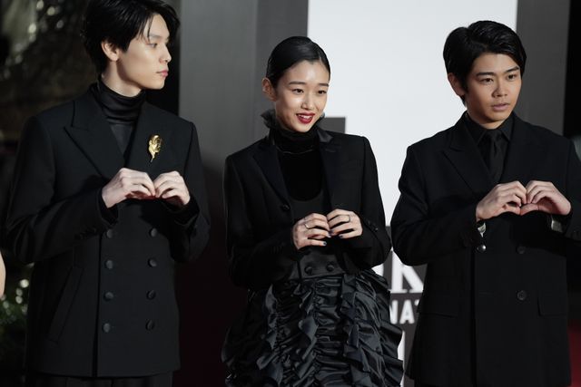 萩原利久＆河合優実『今日の空が一番好き、とまだ言えない僕は』でレッドカーペット登場！（4枚目）