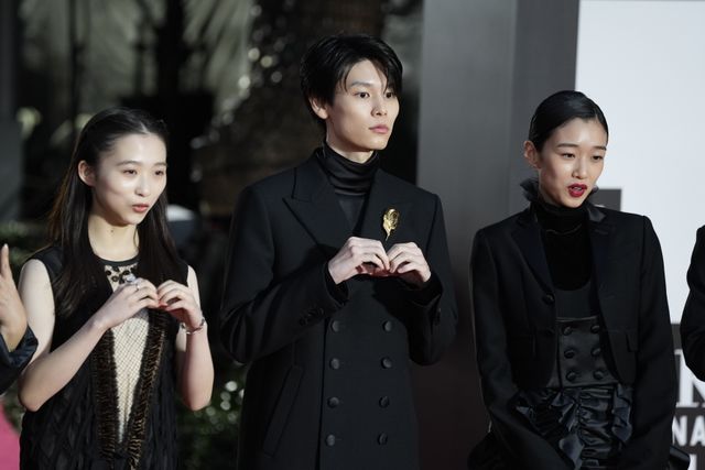 萩原利久＆河合優実『今日の空が一番好き、とまだ言えない僕は』でレッドカーペット登場！（5枚目）