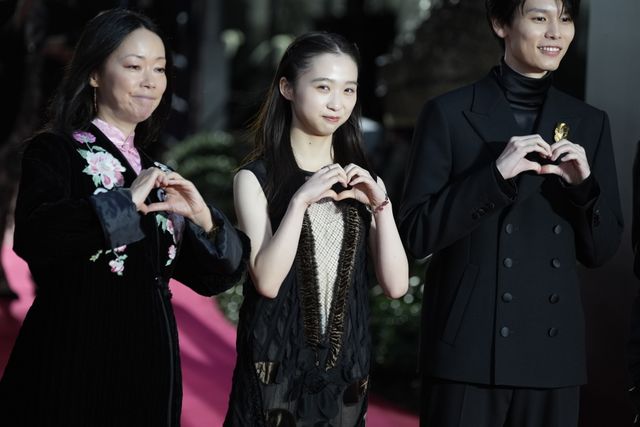 萩原利久＆河合優実『今日の空が一番好き、とまだ言えない僕は』でレッドカーペット登場！（9枚目）