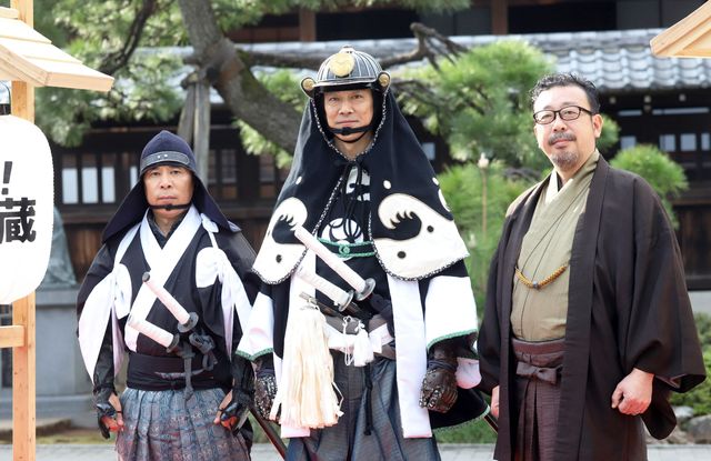 堤真一＆岡村隆史、忠臣蔵の聖地でヒット祈願！『決算！忠臣蔵』公開直前イベント（7枚目）