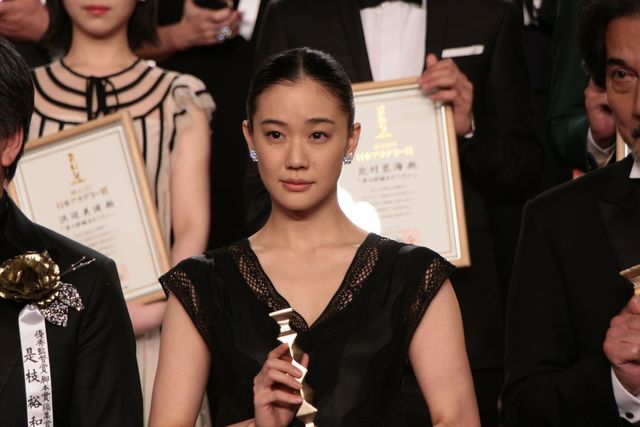 広瀬すずら日本アカデミー賞の受賞者、勢ぞろい！（2枚目）