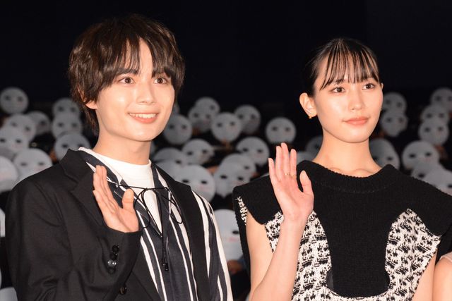 南沙良・大西流星登壇『この子は邪悪』公開記念舞台あいさつ（2枚目）